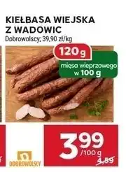 Stokrotka Kiełbasa wiejska z Wadowic 100g Dobrowolscy oferta