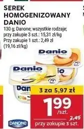 Stokrotka Serek homogenizowany danio 140g Danone oferta