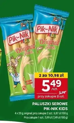 Stokrotka Paluszki serowe pik-nik kids 4x20g Stokrotka oferta