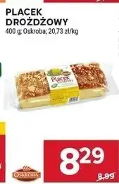 Stokrotka Placek drożdżowy Oskroba 400g oferta