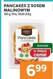 Stokrotka Pancakes z sosem malinowym Virtu 180g oferta