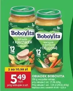 Stokrotka Obiadek BoboVita 250 g oferta