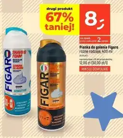 Dealz Pianka do golenia argan oil Figaro oferta