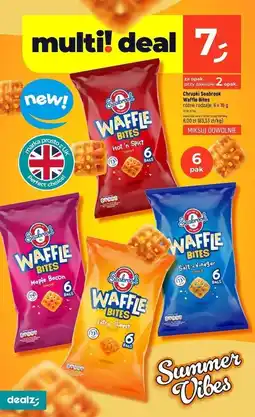 Dealz Chrupki waffle bites bacon Seabrook oferta
