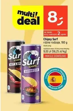 Dealz Chipsy hot & spicy Surf Chips oferta