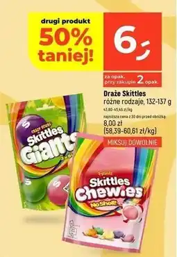 Dealz Cukierki crazy sours Skittles Giants oferta