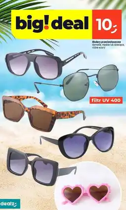 Dealz Okulary przeciwsłoneczne dziecięce oferta