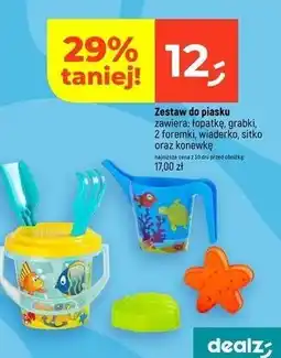 Dealz Zestaw do piasku oferta