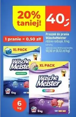 Dealz Proszek do prania universal Wasche Meister oferta