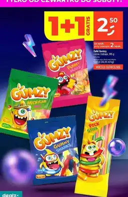 Dealz Żelki pick stick Gumzy oferta
