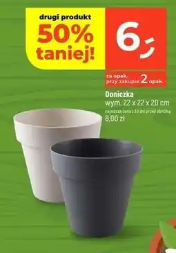 Dealz Doniczka 22 x 20 cm oferta