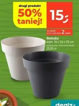 Dealz Doniczka 34 x 29 cm oferta