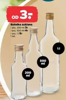 Netto Butelka szklana 200 ml oferta