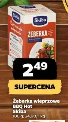 Netto Żeberka wieprzowe BBQ Hot Skiba oferta