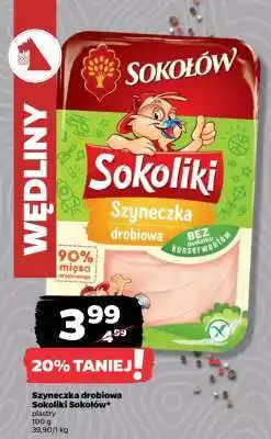 Netto Szynka drobiowa Sokoliki Sokołów oferta