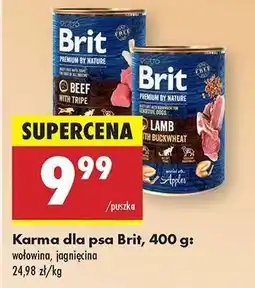 Biedronka Karma dla psa Brit, 400 g oferta