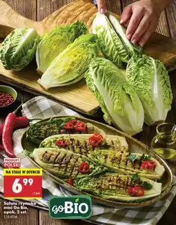 Biedronka Sałata rzymska mini Go Bio, opak. 2 szt oferta