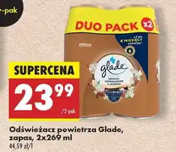 Biedronka Odświeżacz powietrza Glade, zapas, 2x269 ml oferta