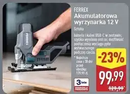 ALDI Wyrzynarka akumulatorowa 12v Ferrex oferta