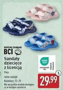 ALDI Sandały stitch 23-29 oferta