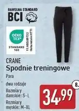 ALDI Spodnie treningowe męskie m-xxl Crane oferta