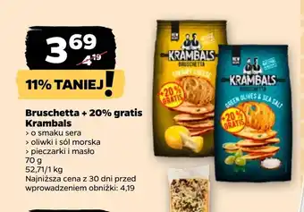 Netto Bruschetta Krambals oferta