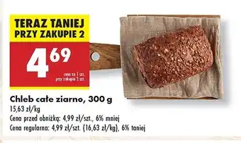Biedronka Chleb całe ziarno oferta