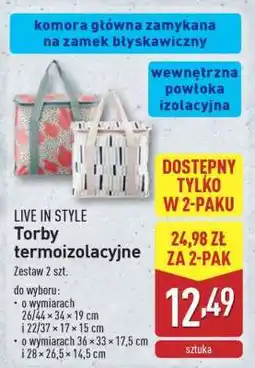ALDI Torby termiozolacyjne oferta