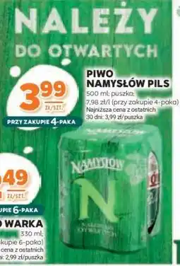 Stokrotka Market PIWO NAMYSŁÓW PILS oferta