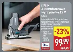 ALDI FERREX Akumulatorowa wyrzynarka 12 V oferta