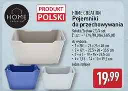 ALDI HOME CREATION Pojemniki do przechowywania oferta