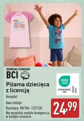 ALDI Piżama dziecięca z licencją oferta