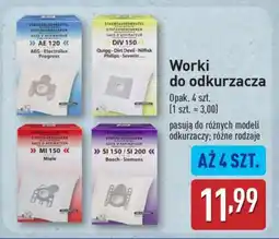 ALDI Worki do odkurzacza oferta