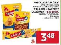 Stokrotka Market Precelki, Talarki, Krakersy Lajkonik oferta