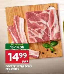 Stokrotka Market Boczek wieprzowy bez żeber oferta