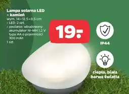 Netto Lampa solarna LED – kamień oferta
