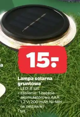 Netto Lampa solarna gruntowa oferta