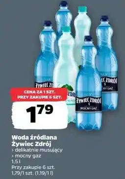 Netto Woda źródlana Żywiec Zdrój oferta