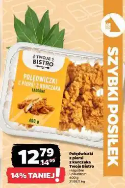 Netto Polędwiczki z piersi z kurczaka Twoje Bistro oferta