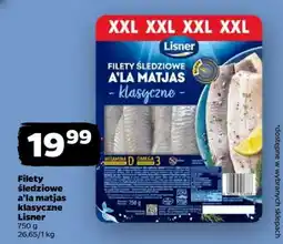 Netto Filety śledziowe a’la matjas klasyczne Lisner oferta