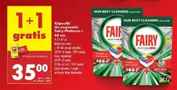 Biedronka Kapsułki do zmywarki Fairy Platinum +, 48 szt oferta