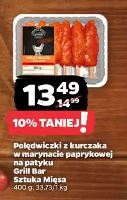 Netto Polędwiczki z kurczaka w marynacie paprykowej na patyku oferta