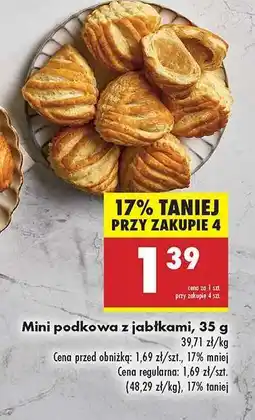 Biedronka Mini podkowa z jabłkami, 35 g oferta