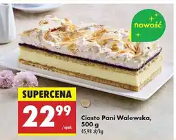 Biedronka Ciasto Pani Walewska, 500 g oferta