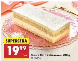 Biedronka Ciasto Raffi kokosowe 500 g oferta