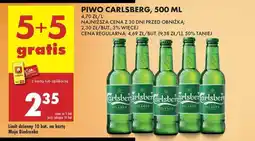 Biedronka Piwo Carlsberg 500 ml oferta