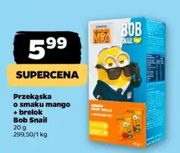 Netto Przekąska o smaku mango + brelok Bob Snail oferta