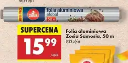 Biedronka Folia aluminiowa Zosia Samosia, 50 m oferta