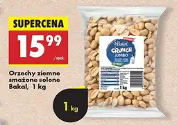 Biedronka Orzechy ziemne smażone solone Bakal, 1 kg oferta