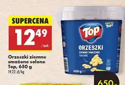 Biedronka Orzeszki ziemne smażone solone Top 650 g oferta